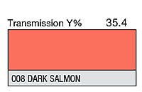 LEE 008 Dark Salmon Full Sheet (1.22 x 0.53m)