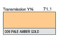 LEE 009 Pale Amber Gold Full Sheet (1.22 x 0.53m)
