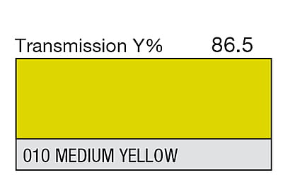 LEE 010 Medium Yellow Full Sheet (1.22 x 0.53m)