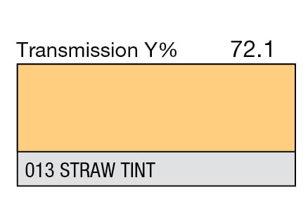 LEE 013 Straw Tint Full Sheet (1.22 x 0.53m)
