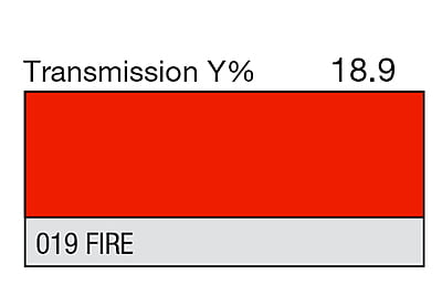 LEE 019 Fire Full Sheet (1.22 x 0.53m)