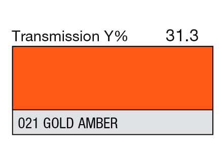 LEE 021 Gold Amber Full Sheet (1.22 x 0.53m)