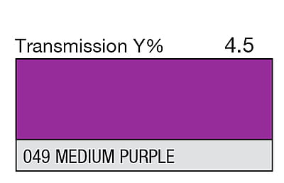 LEE 049 Medium Purple Full Sheet (1.22 x 0.53m)