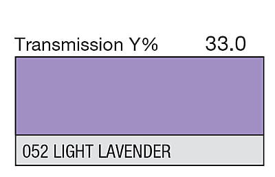 LEE 052 Light Lavender Full Sheet (1.22 x 0.53m)