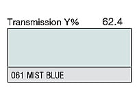 LEE 061 Mist Blue Full Sheet (1.22 x 0.53m)
