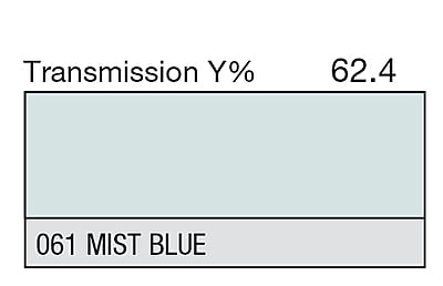 LEE 061 Mist Blue Full Sheet (1.22 x 0.53m)
