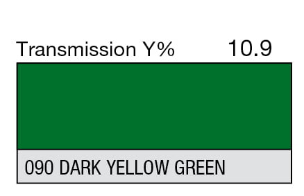 LEE 090 Dark Yellow Green Full Sheet (1.22 x 0.53m)