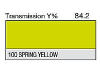 LEE 100 Spring Yellow Full Sheet (1.22 x 0.53m)