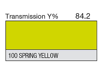 LEE 100 Spring Yellow Full Sheet (1.22 x 0.53m)