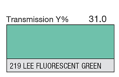 LEE 219 Fluorescent Green Full Sheet (1.22 x 0.53m)