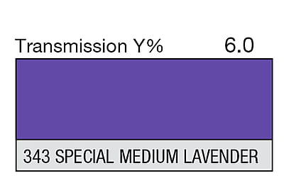 LEE 343 Special Medium Lavender Full Sheet (1.22 x 0.53m)