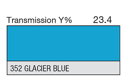 LEE 352 Glacier Blue Full Sheet (1.22 x 0.53m)