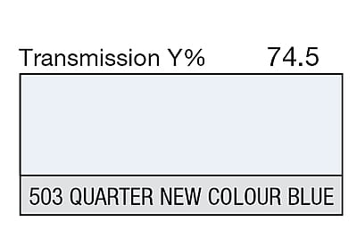 LEE 503 Quarter New Colour Blue Full Sheet (1.22 x 0.53m)