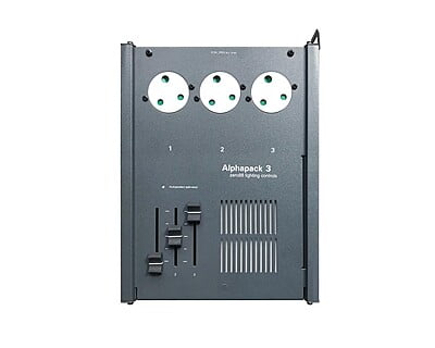 Zero 88 Alphapack 3 Dimmer With 3x15Amp UK Socket Outlet