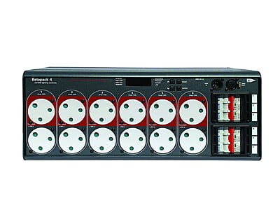 Zero 88 Betapack 4 6x10A DMX Dimmer Pack 12x15A Outlet 4U