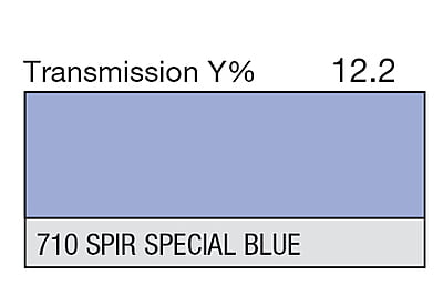 LEE 710 Spir Special Blue Full Sheet (1.22 x 0.53m)