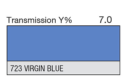 LEE 723 Virgin Blue Full Sheet (1.22 x 0.53m)