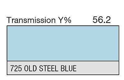 LEE 725 Old Steel Blue Full Sheet (1.22 x 0.53m)
