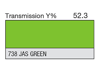 LEE 738 JAS Green Full Sheet (1.22 x 0.53m)