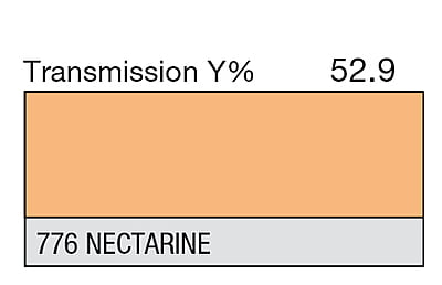 LEE 776 Nectarine Full Sheet (1.22 x 0.53m)