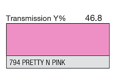 LEE 794 Pretty n Pink Full Sheet (1.22 x 0.53m)