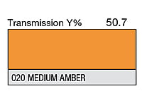 LEE 020 Medium Amber Full Sheet (1.22 x 0.53m) LEE 020 Medium Amber Full Sheet (1.22 x 0.53m)