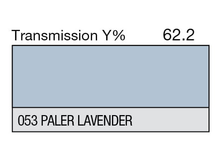LEE 053 Paler Lavender Full Sheet (1.22 x 0.53m) LEE 053 Paler Lavender Full Sheet (1.22 x 0.53m)