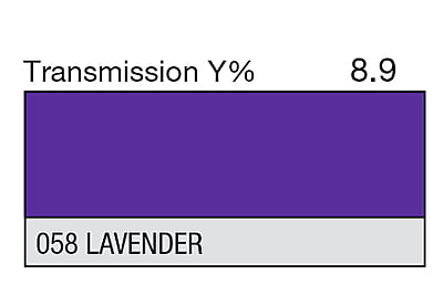 LEE 058 Lavender Full Sheet (1.22 x 0.53m)