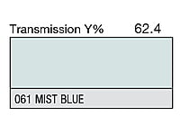 LEE 061 Mist Blue Full Sheet (1.22 x 0.53m) LEE 061 Mist Blue Full Sheet (1.22 x 0.53m)
