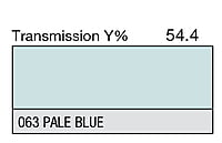 LEE 063 Pale Blue Full Sheet (1.22 x 0.53m) LEE 063 Pale Blue Full Sheet (1.22 x 0.53m)