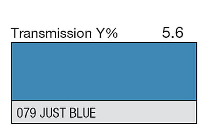 LEE 079 Just Blue Full Sheet (1.22 x 0.53m)