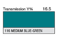 LEE 116 Medium Blue-Green Full Sheet (1.22 x 0.53m) LEE 116 Medium Blue-Green Full Sheet (1.22 x 0.53m)