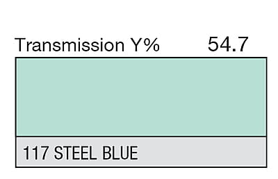 LEE 117 Steel Blue Full Sheet (1.22 x 0.53m)