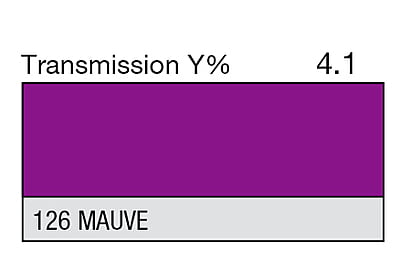 LEE 126 Mauve Full Sheet (1.22 x 0.53m)