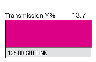 LEE 128 Bright Pink Full Sheet (1.22 x 0.53m)