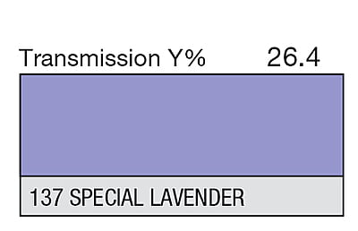 LEE 137 Special Lavender Full Sheet (1.22 x 0.53m)