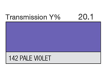 LEE 142 Pale Violet Full Sheet (1.22 x 0.53m)