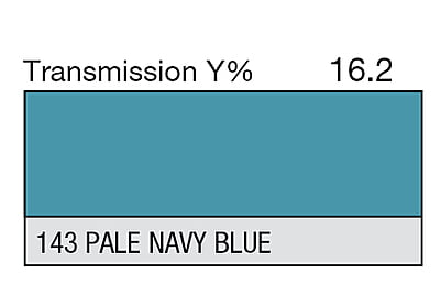 LEE 143 Pale Navy Blue Full Sheet (1.22 x 0.53m)