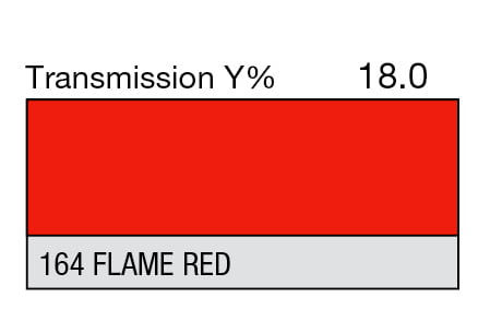 LEE 164 Flame Red Full Sheet (1.22 x 0.53m) LEE 164 Flame Red Full Sheet (1.22 x 0.53m)