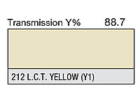 LEE 212 L.C.T.Yellow Full Sheet (1.22 x 0.53m) LEE 212 L.C.T.Yellow Full Sheet (1.22 x 0.53m)
