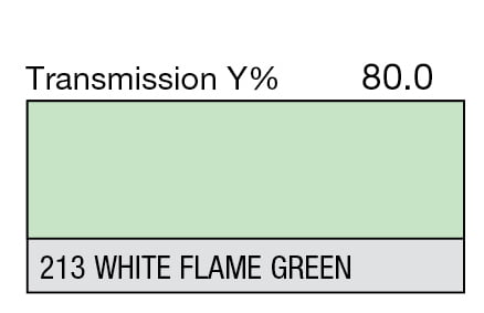 LEE 213 White Flame Green Full Sheet (1.22 x 0.53m) LEE 213 White Flame Green Full Sheet (1.22 x 0.53m)