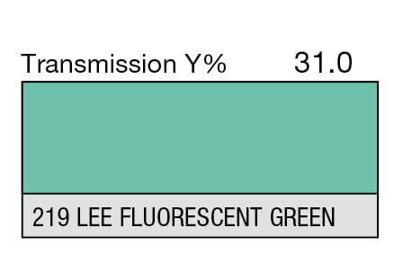 LEE 219 Fluorescent Green Full Sheet (1.22 x 0.53m)