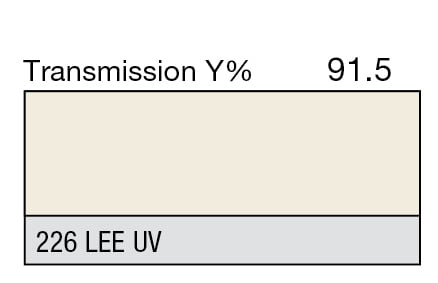 LEE 226LEE U.V. Full Sheet (1.22 x 0.53m) LEE 226LEE U.V. Full Sheet (1.22 x 0.53m)