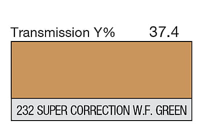 LEE 232 Super White Flame Full Sheet (1.22 x 0.53m)