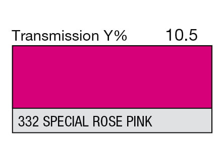 LEE 332 Special Rose Pink Full Sheet (1.22 x 0.53m) LEE 332 Special Rose Pink Full Sheet (1.22 x 0.53m)