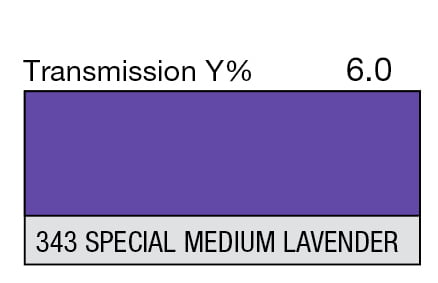 LEE 343 Special Medium Lavender Full Sheet (1.22 x 0.53m)