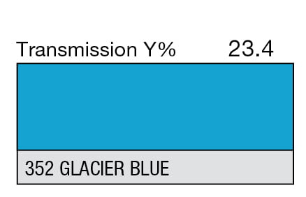 LEE 352 Glacier Blue Full Sheet (1.22 x 0.53m)