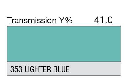 LEE 353 Lighter Blue Full Sheet (1.22 x 0.53m)