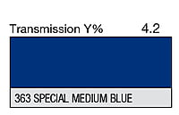 LEE 363 Special Medium Blue Full Sheet (1.22 x 0.53m)