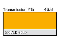 LEE 550 ALD Gold Full Sheet (1.22 x 0.53m) LEE 550 ALD Gold Full Sheet (1.22 x 0.53m)
